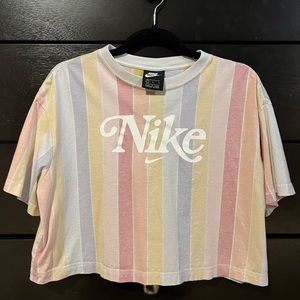 Nike Retro Pastel Crop Boxy Shirt
